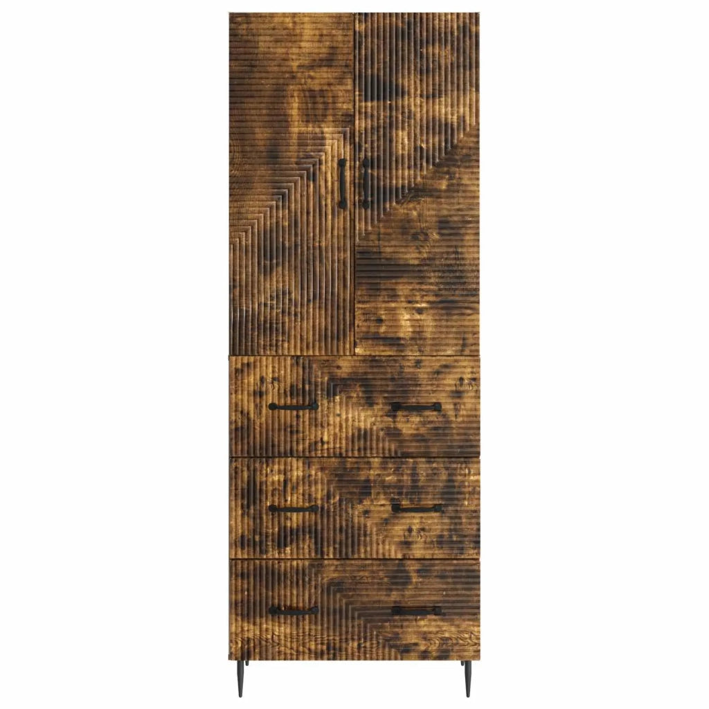 Set di armadi 2 pcs Rovere Fumo 66 x 34,5 x 90 cm 3416642