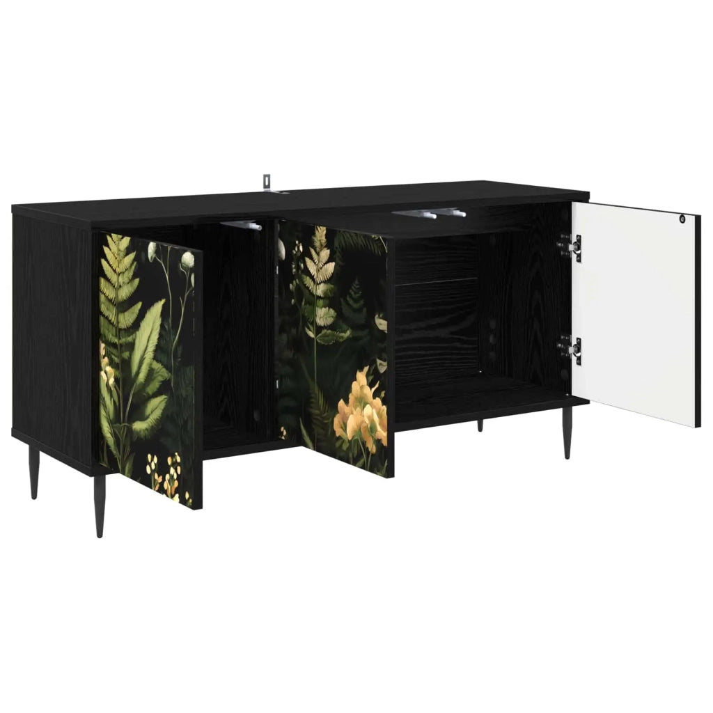 Mobile TV RHENEN 102 x 33 x 51 cm Rovere Nero 8007089
