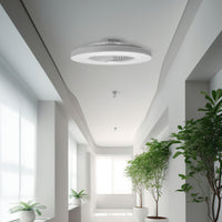 Lampadario Con Ventilatore App1551-c White