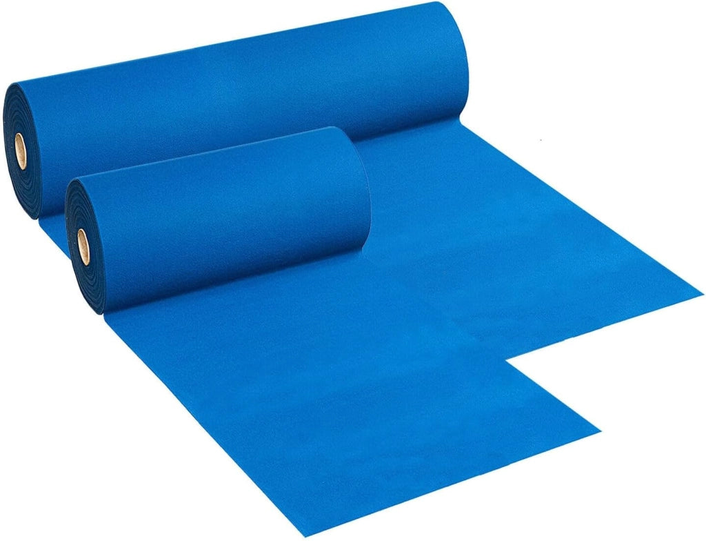 Passatoia Moquette Blu 200x900 Cm Antiscivolo Cerimonia Evento Fiera Corridoio Negozio Marciapiede