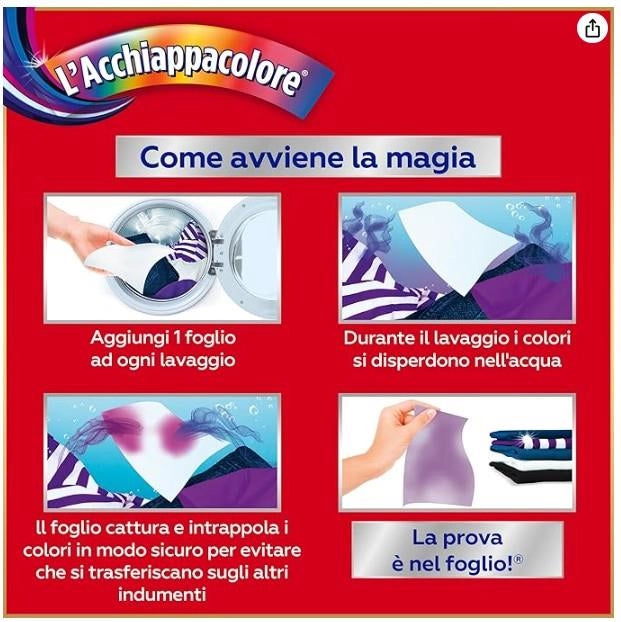 GREY ACCHIAPPACOLORE CON LA POTENZA DI OLTRE 250.000 FIBRE PROTEZIONE ESTREMA F100% FIBRE DI ORIGINE NATURALE 18XXL FOGLI