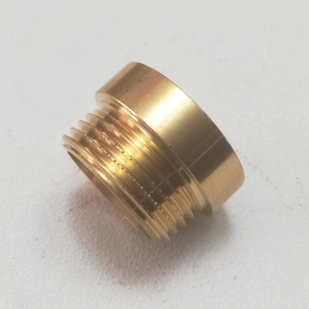 Prolunga mf da 1 x 10mm in ottone giallo
