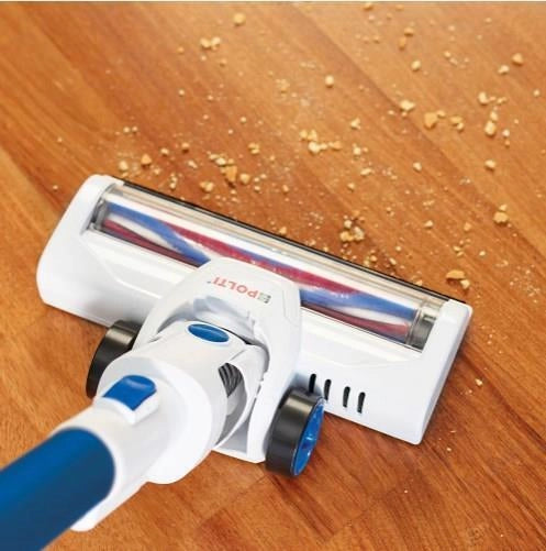Polti forzaspira slim sr90b plus scopa elettrica ricaricabile senza fili blu e Bianco