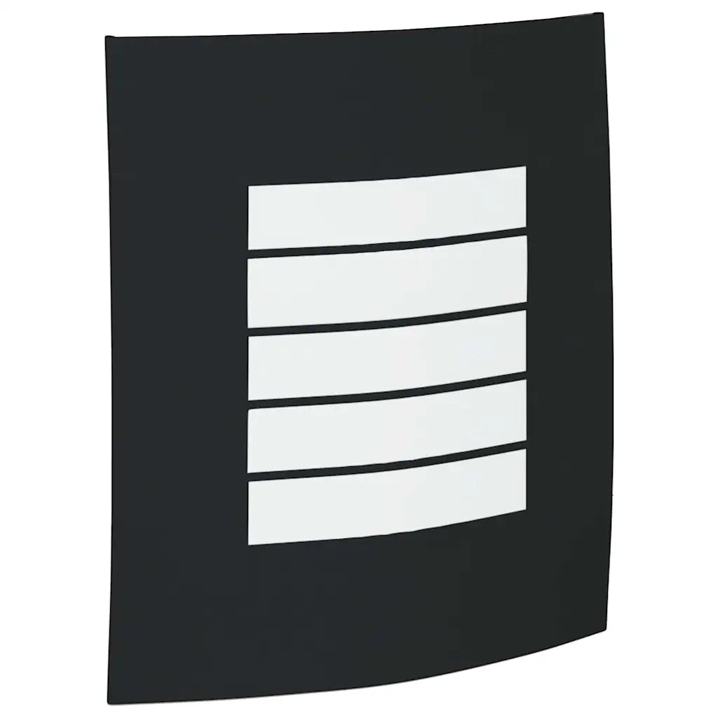 Lampada da Parete Esterna 2 pz Nero 23.5 x 9 x 26 cm CFW9699291