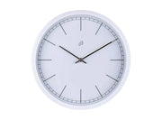 Orologio da Parete Moderno per Soggiorno Cucina Ufficio Bianco 30 x 4 cm