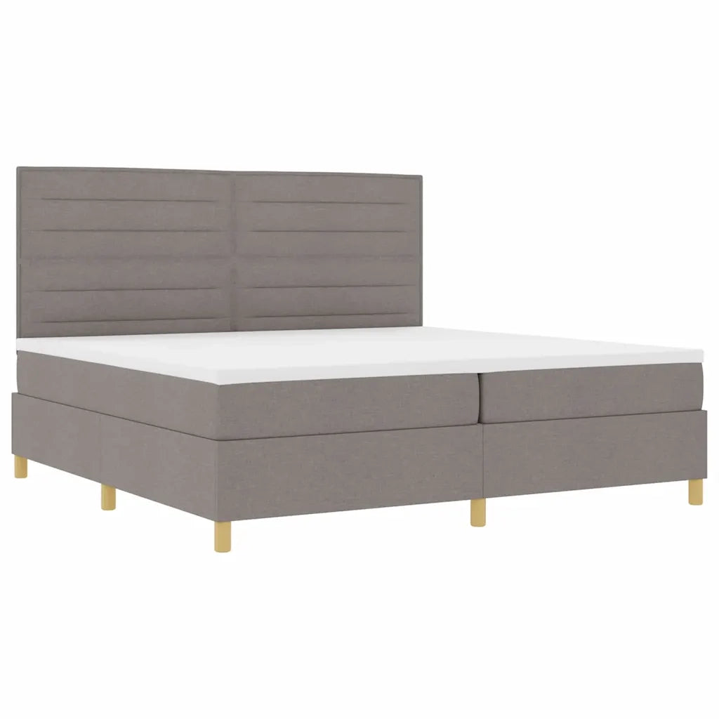 Letto a molle con materasso Talpa 200 x 200 cm Tessuto 3339571