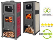 STUFE KALOROSA C/FORNO ROSSO