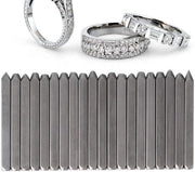 Set di accessori per la lavorazione di gioielli metallici con forma di martello, morsetto e becco da gioielliere, con 20 pezzi di attrezzi per la lavorazione dei gioielli.