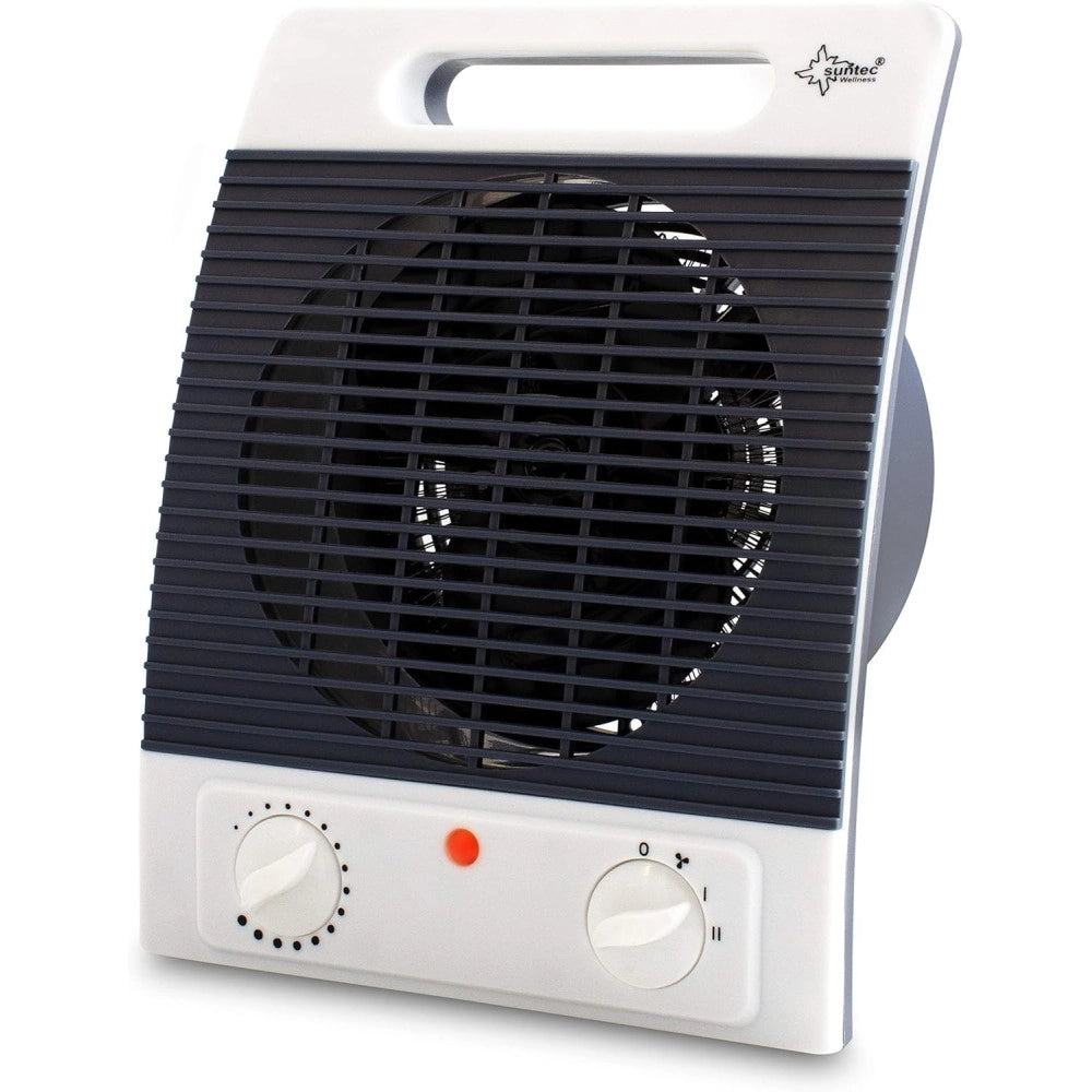 Trade Shop - Termoventilatore Portatile Potenza Regolabile Caldobagno Elettrico Basso Consumo -