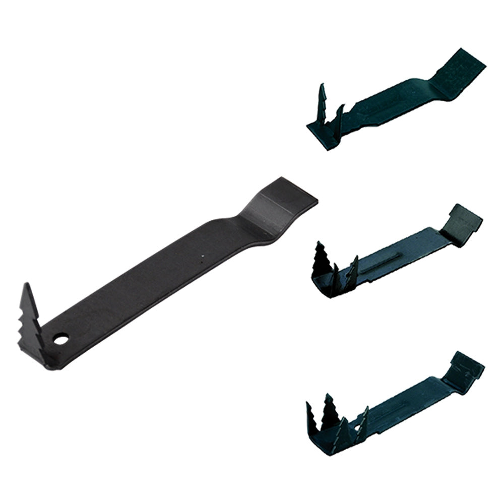 ARPIONE PER INFISSI n. 2 punte - mm 135 x 25 x sp. 2- 20 kg  - BricoGo