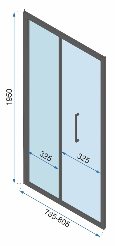 Cabina Doccia Ad Angolo Rapid Fold 90x90