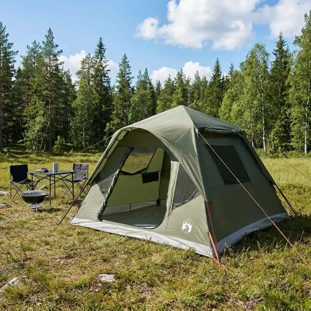 Tenda Istantanea con tetto Verde Oliva 305 x 275 x 190 cm 42029019