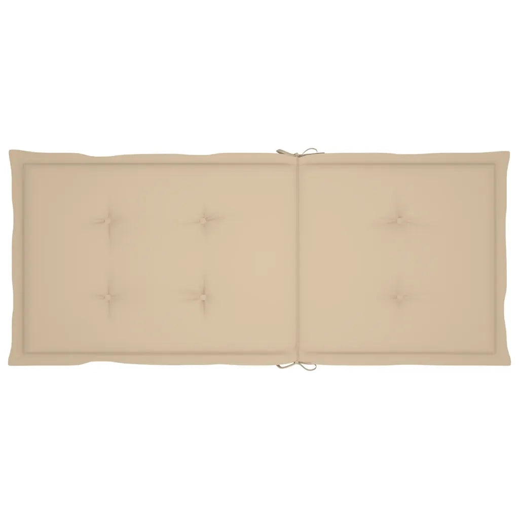 Sedie Reclinabili da Giardino con Cuscini 8 pz Massello di Teak cod mxl 17463