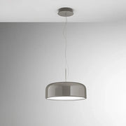 Sospensione Moderna Velia Metallo Grigio Led 40W Dimmerabile Ip20