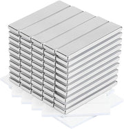 50 pezzi di magneti neodymium extra forti 40x10x3mm magneti adesivi magneti a secco forti grandi magneti adesivi