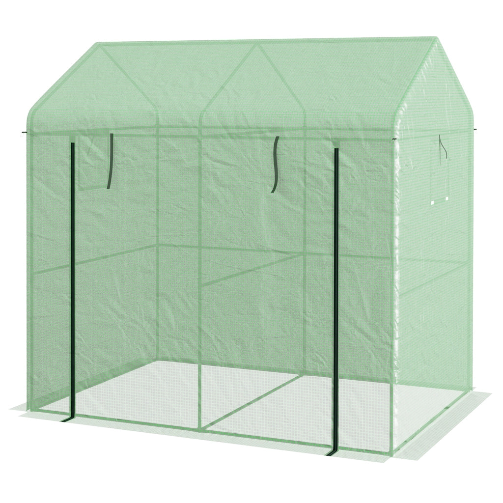 Serra da giardino ¨C zephmum ¨C verde 200x140x200 cm
