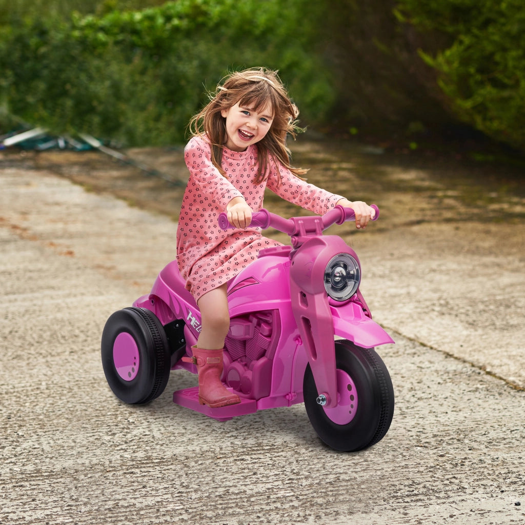 Moto Elettrica Bambini 3 Ruote ¨C Zephmum ¨C Rosa 6V