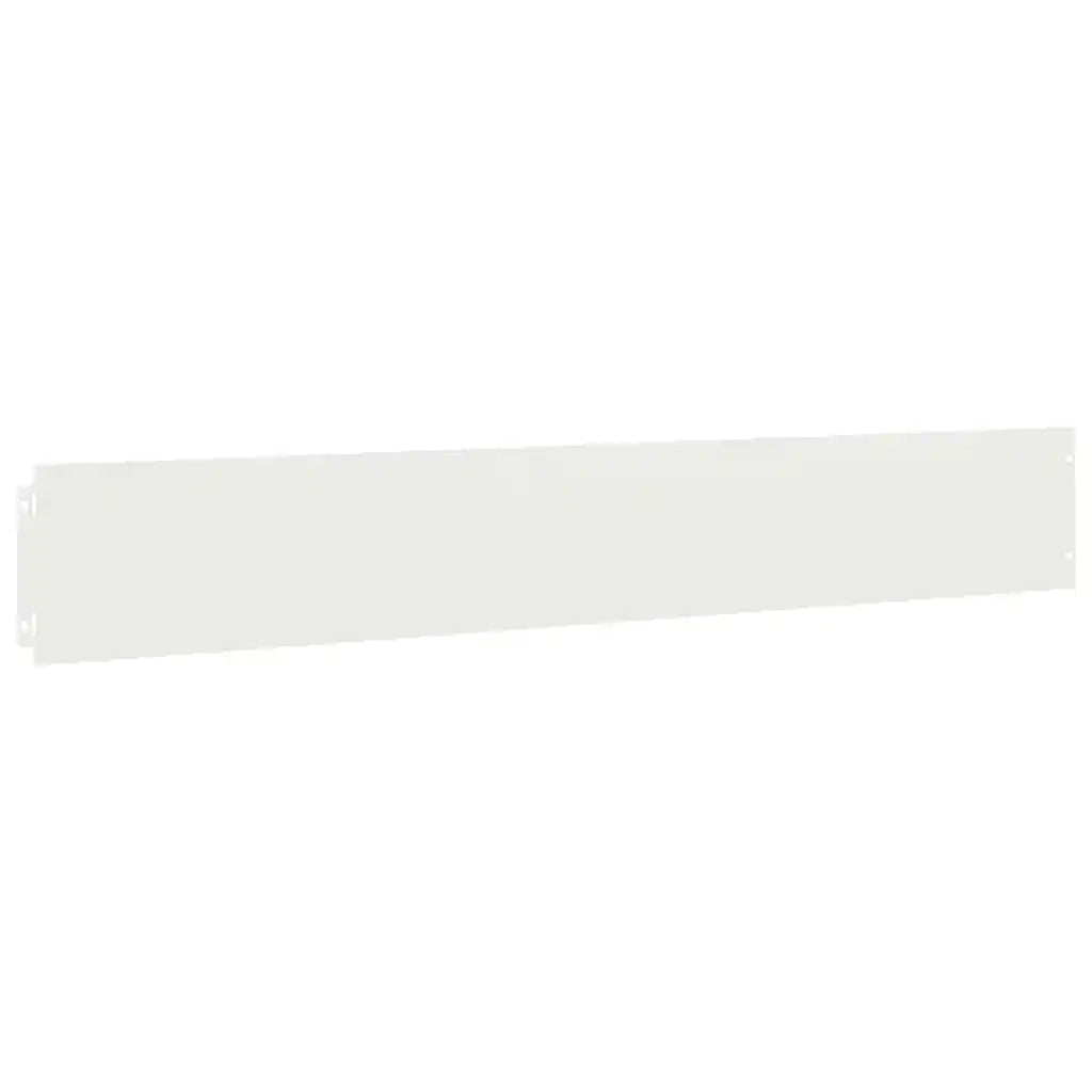 Bordure per Prato 10 pz Bianchi Acciaio Laminato a Freddo 860143