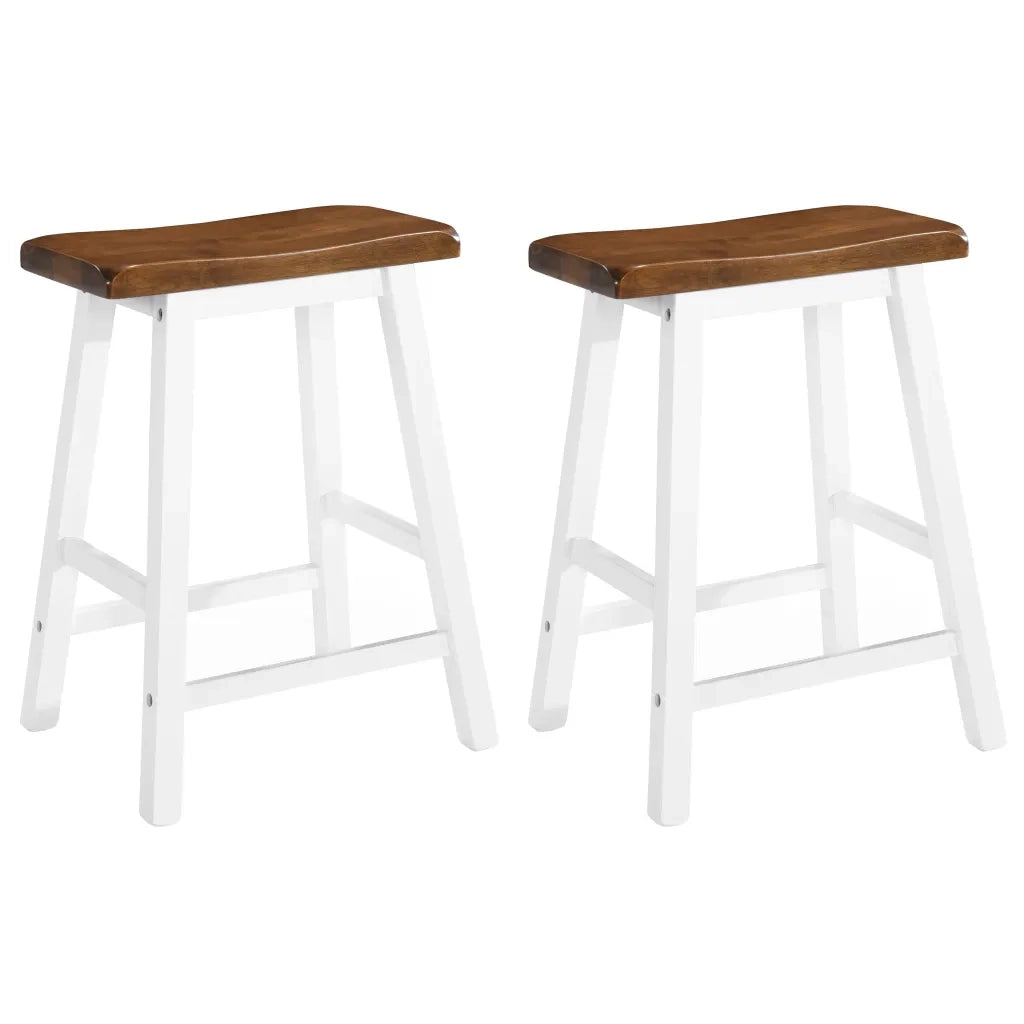 Set Tavolo da Bar e Sgabelli 3 pz in Legno Massello 245547