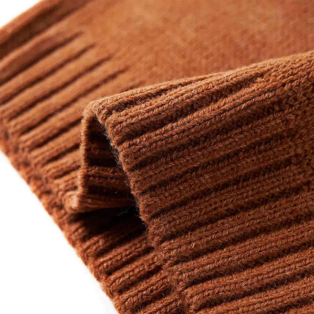 Maglione per Bambini Lavorato a Maglia Cognac 92 14489