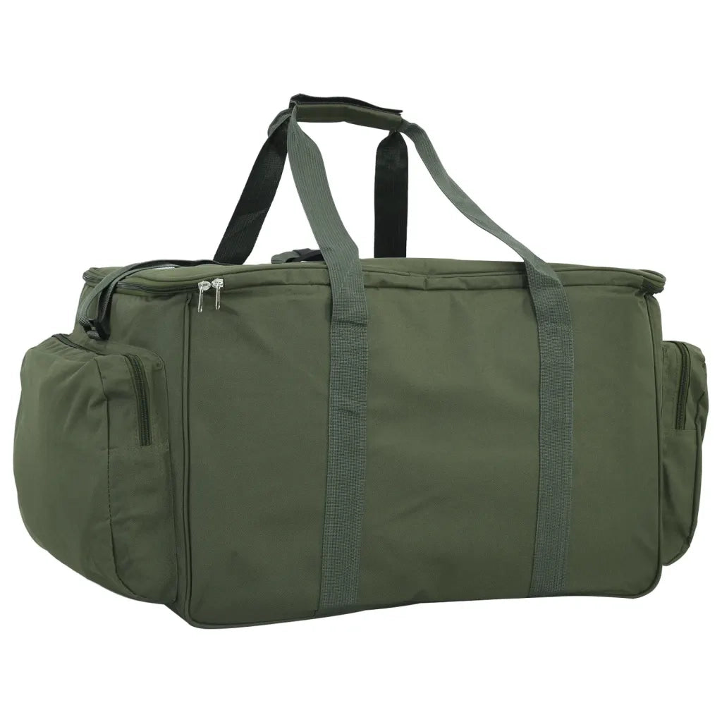 Borsa da Pesca Impermeabile Verde Scuro in Tessuto Oxford CFW3833427