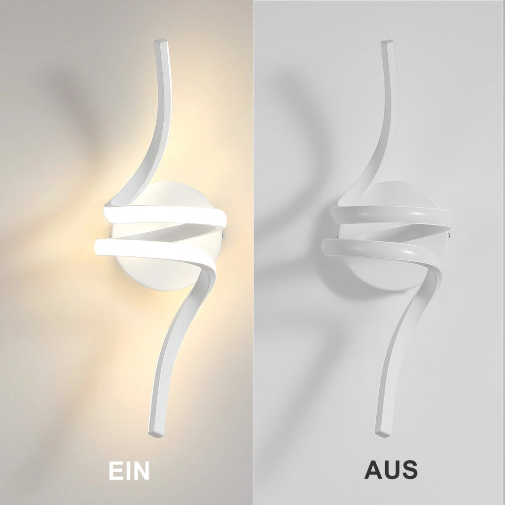 ZMH Applique moderna a LED da 7W bianco caldo per interni Design elegante