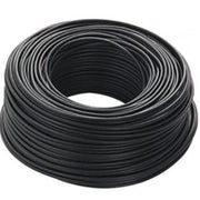 Cavo elettrico cordina unifilare fs17 sezione 2,5mmq nero 100 metri