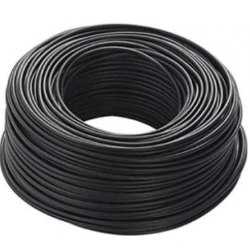 Cavo elettrico cordina unifilare fs17 sezione 2,5mmq nero 100 metri