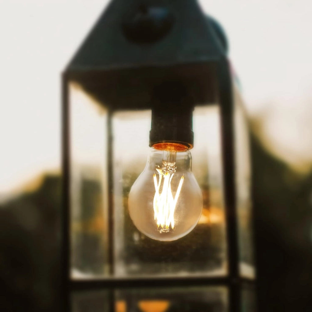 ZMH Confezione da 6 lampadine LED E27 A60 4W 2700K filamento Edison vetro trasparente bianco caldo stile retrò