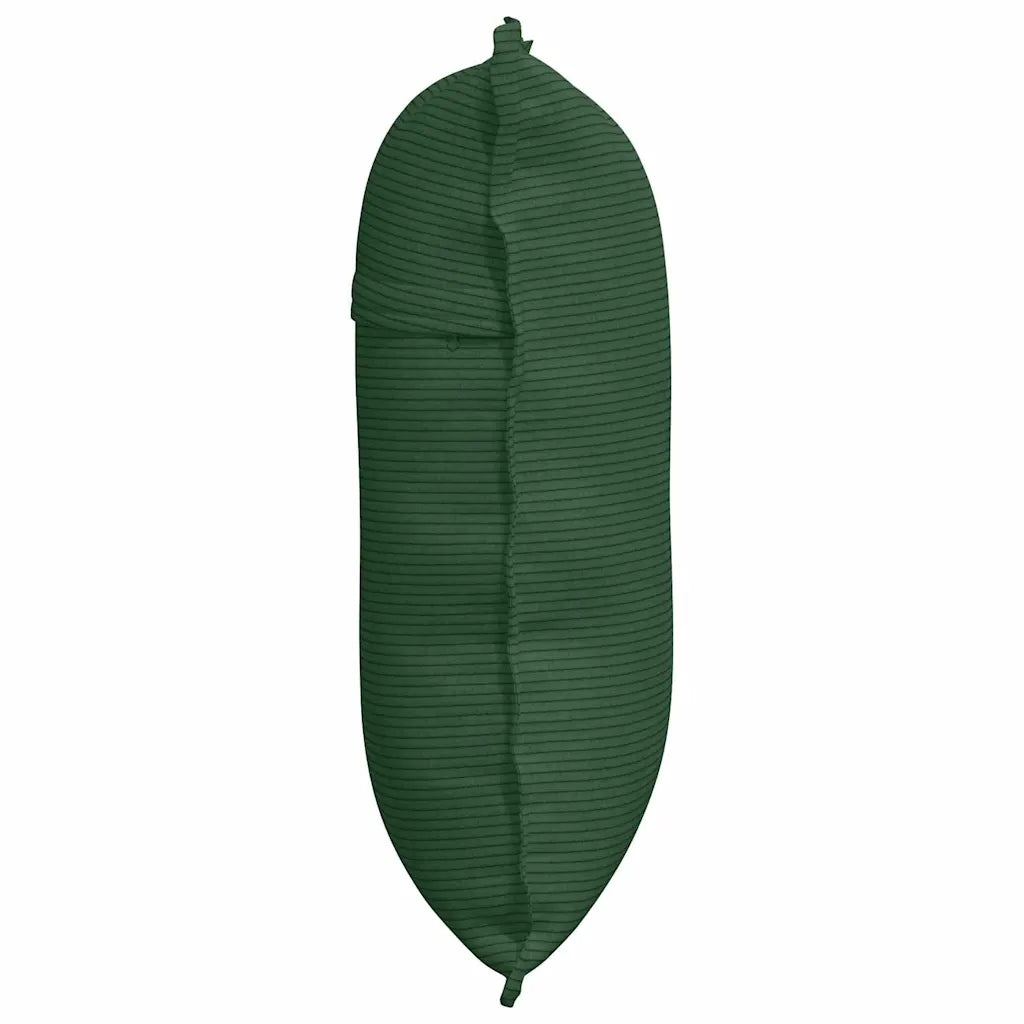 Cuscino per Schiena Verde Giungla 60 x 50 cm Tessuto in Cords