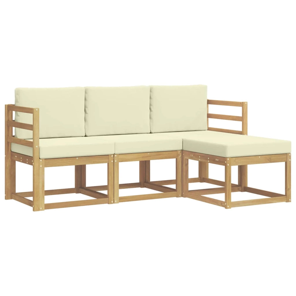 Set di divani da esterno 4 pz 3387439