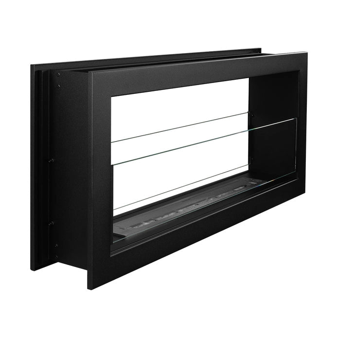 Camino a Bioetanolo da Incasso Bifacciale 90x15,2x40 cm Montefalco 90 Nero