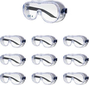 Scherma occhiali anti-condens EN166 cristallo chiaro resistente alla abrasione cintura flessibile