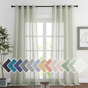 Vetrata ad Aria - Vetrata Pronta all'Assemblaggio - Vetrata con Cerniere - Vetrata con Cerniere a Cerchietto - 140x245cm - Grigioverde - Decorazione per Finestre