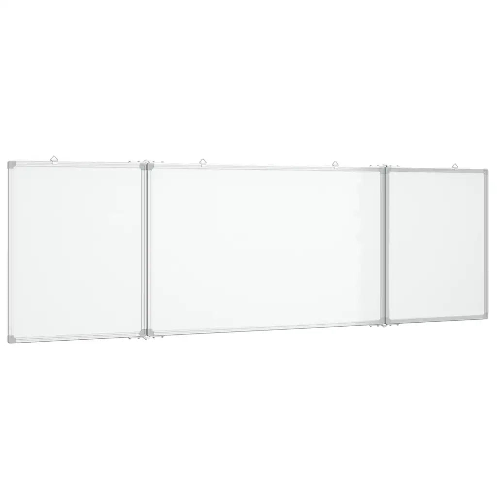 Lavagna Magnetica Pieghevole 160x50x1,7 cm in Alluminio