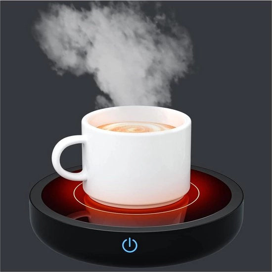 Wärmer per Elettricità per Bevande 50W con Tre Impostazioni di Temperatura - Fino a 176 ° F/80 ℃ - Tè Acqua Latte - Piastra di Riscaldamento per Ufficio Casa