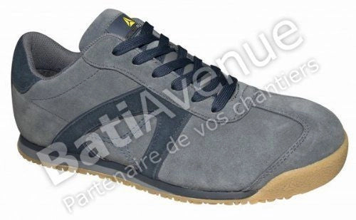Delta Plus DSPIRSPBG45 D-Spirit Scarpe Antinfortunistiche S1P SRC Pelle Scamosciata Antimagnetiche Taglia 45 colore Blu Grigio