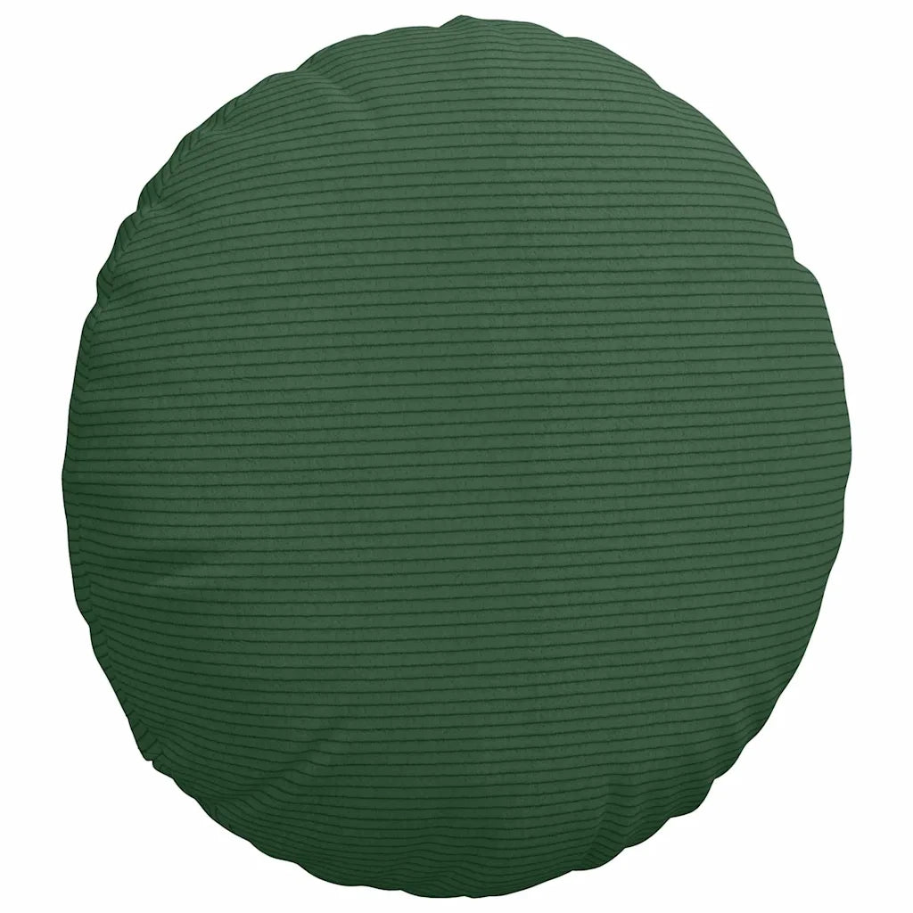 Cuscini per Seduta 2 pz | Cuscini per sedie Verde Scuro ? 40 cm Tessuto in Cords