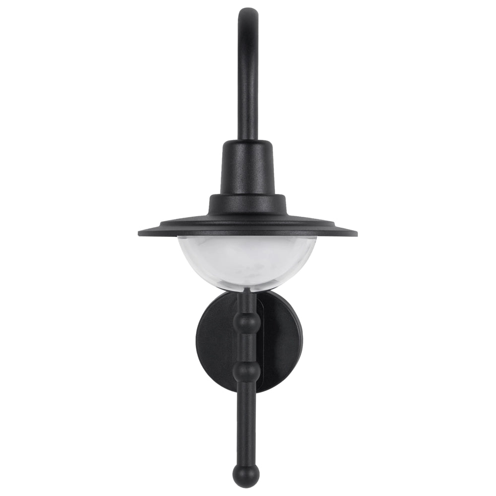 Lampada LED da Parete per Esterni in Alluminio Nero Design Moderno
