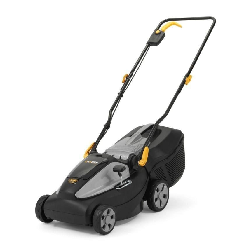 Alpina AL1 3420 Li Kit Tagliaerba a spinta Batteria Nero, Grigio, Giallo