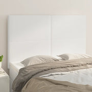 Testiera Bianca 144x5x118/128 cm in Similpelle 3116143