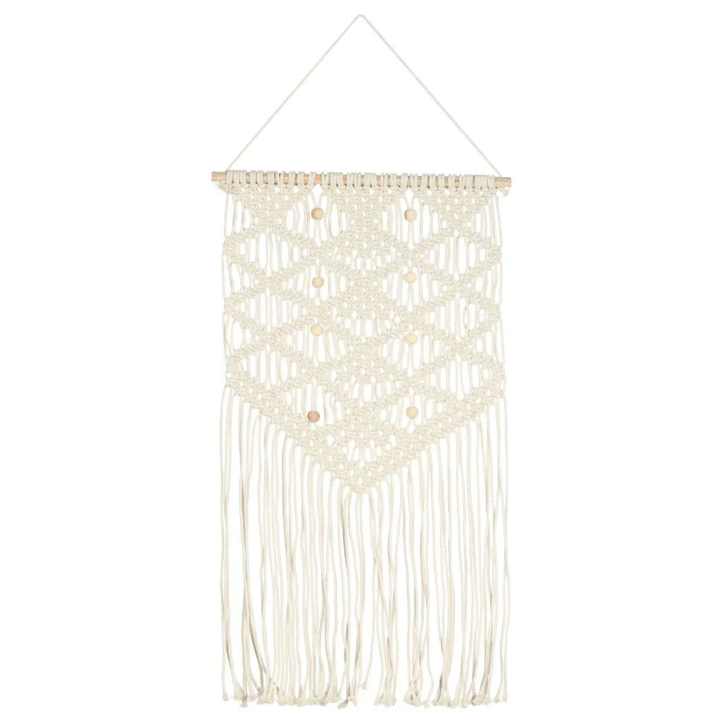 Decorazione da Parete in MacramÃ¨ 40x80 cm Cotone