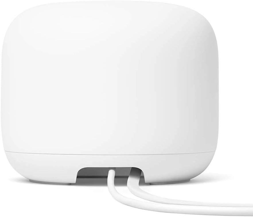 Nest Wifi - Wi-fi potente in ogni angolo della casa, Bianco ghiaccio