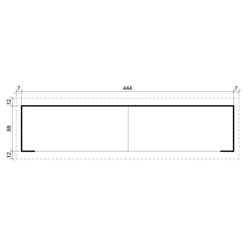 Legnaia da Esterno in Legno - 112x458xA199 cm/6,7 m3 TIMBELA M203
