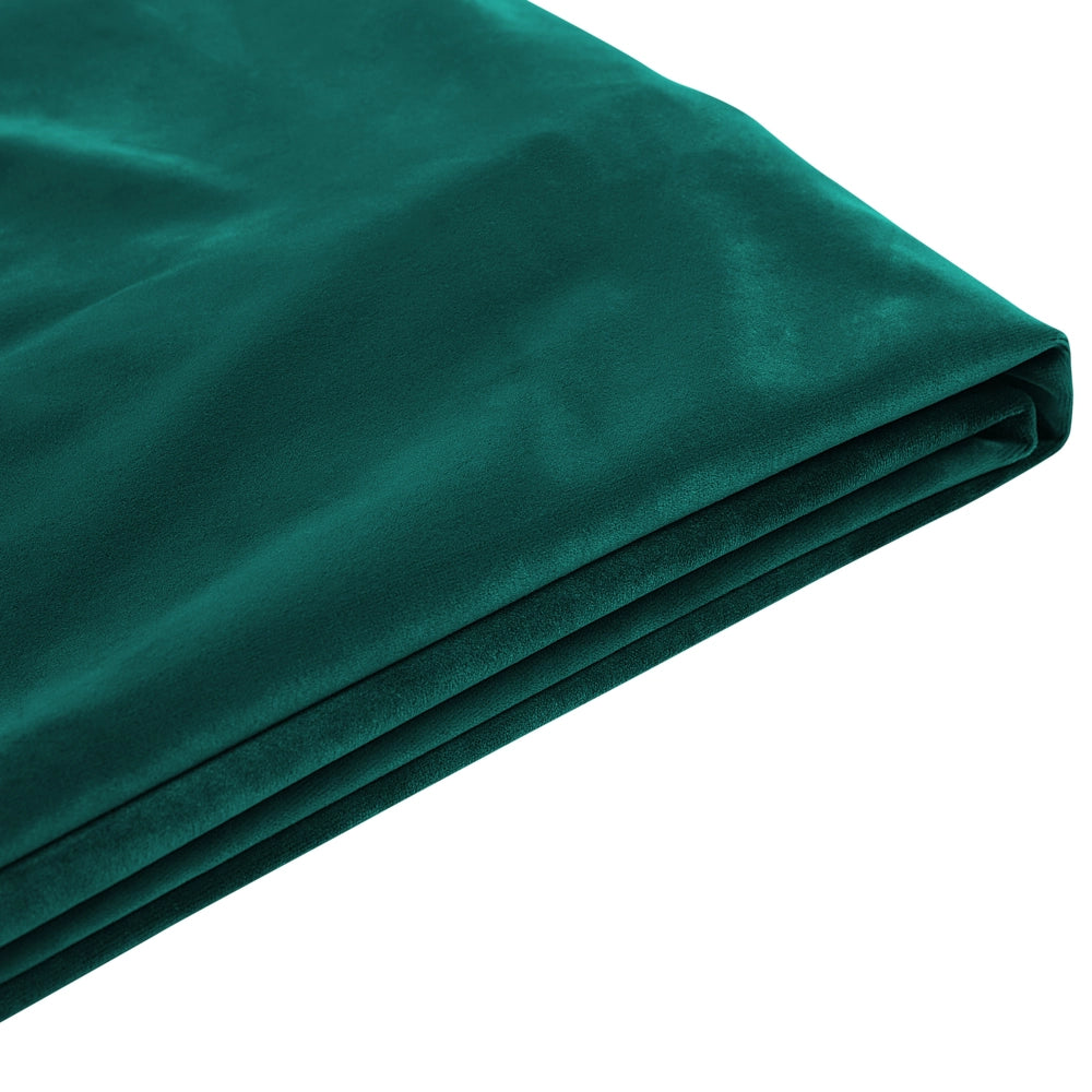 Copri Letto Velluto Verde per Letto 180 x 200 cm Sfoderabile Lavabile