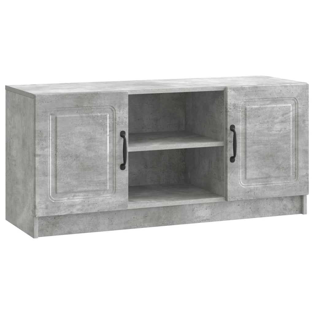 Mobile TV Grigio Cemento 102 x 34,5 x 47 cm 895848
