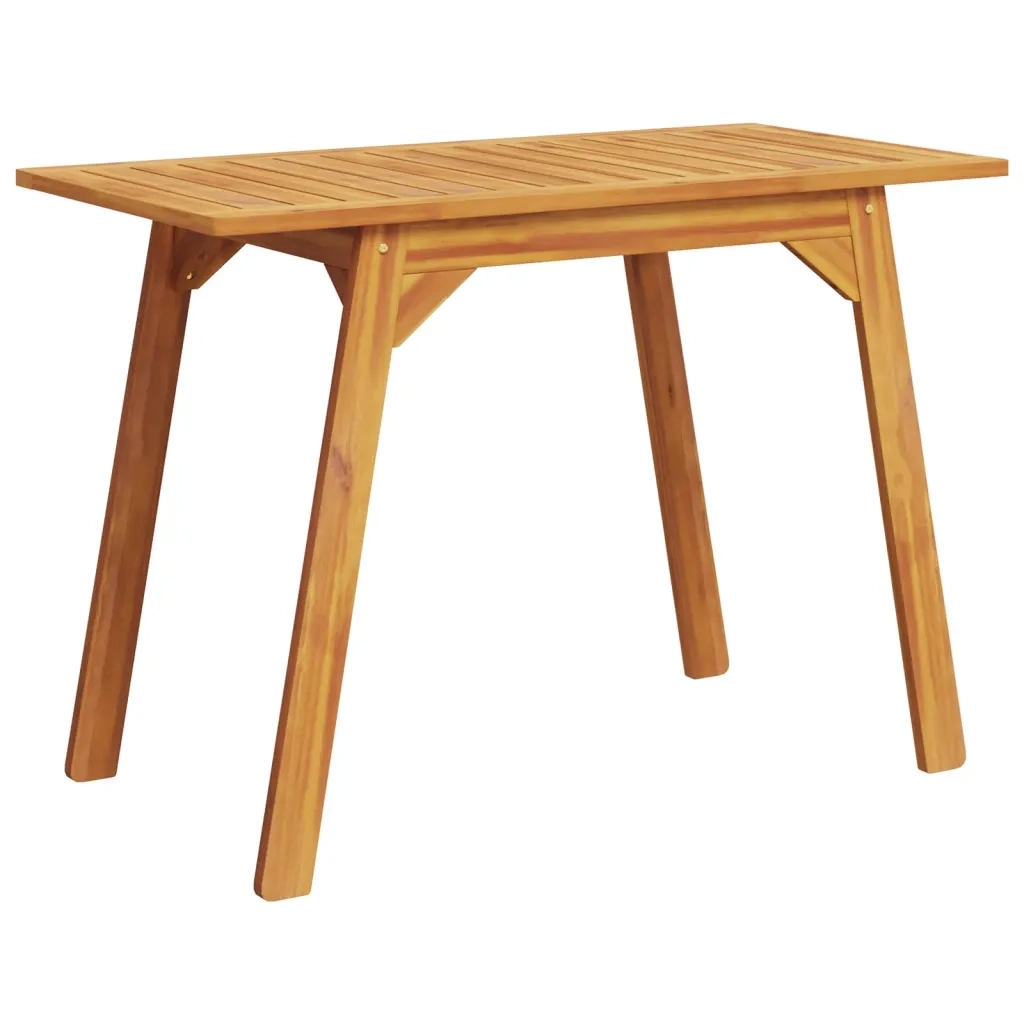 Tavolo da Pranzo da Giardino-Tavolo da esterno 110x56x75 cm Legno Massello Acacia