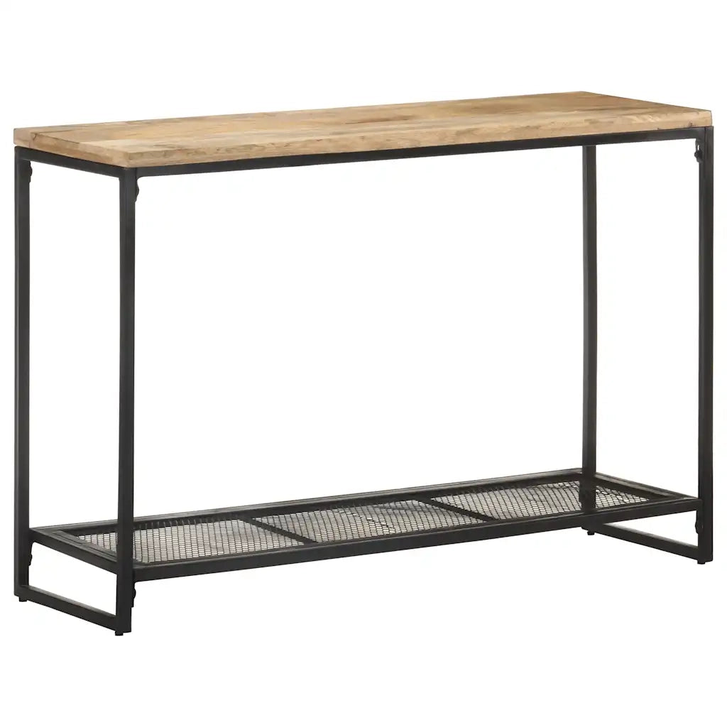 Tavolo Consolle 110x35x75 cm in Legno Massello di Mango cod mxl 57213