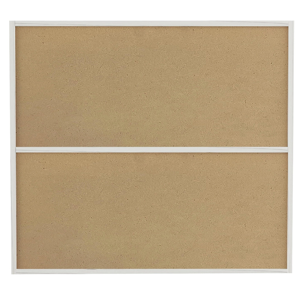 Pensile da Cucina Armadio Sospeso da Parete Doppia Anta Bianco Effetto Marmo