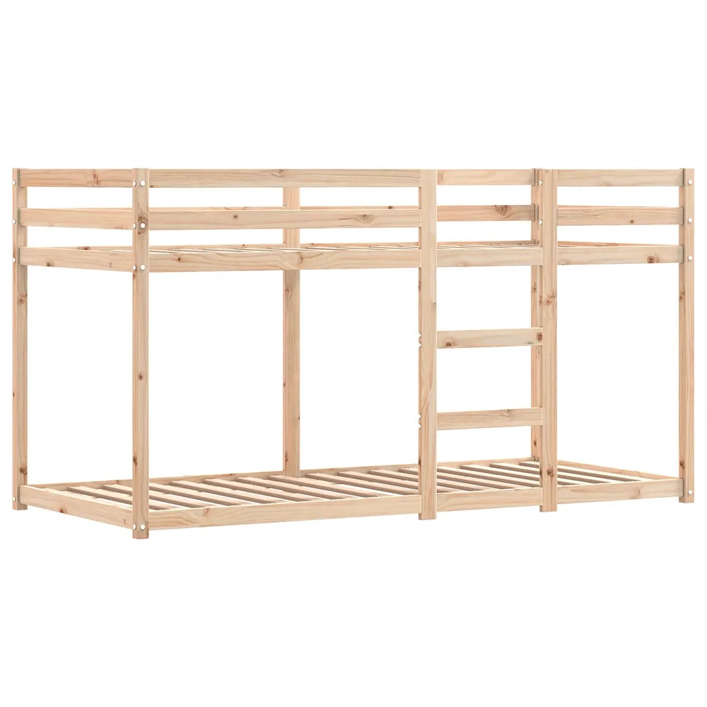 Letto a Castello senza Materasso Rosa 90x190 cm Legno di Pino 3283906
